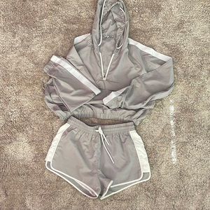 ✅SOLD✅ ON ANOTHER APP Fashion Nova Windbreaker short set